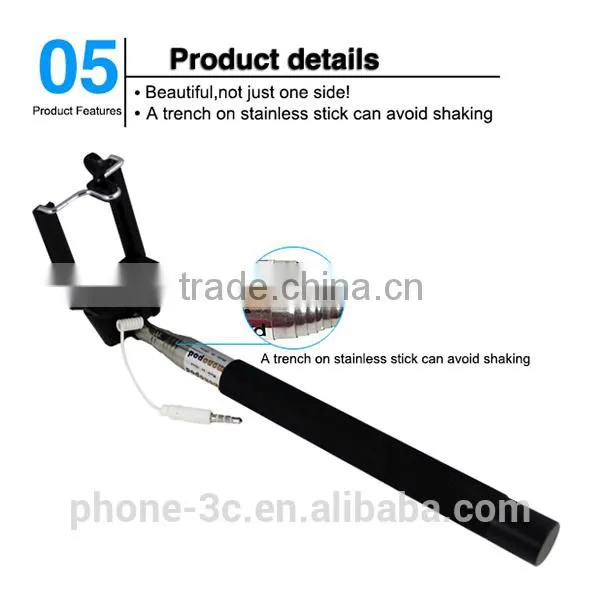 Custom Selfie Stick, Selfie Stick Cable, Character Selfie Stick