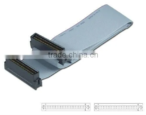 SCSI HPDB50 (MicroD50) Single Drive Ribbon Cable