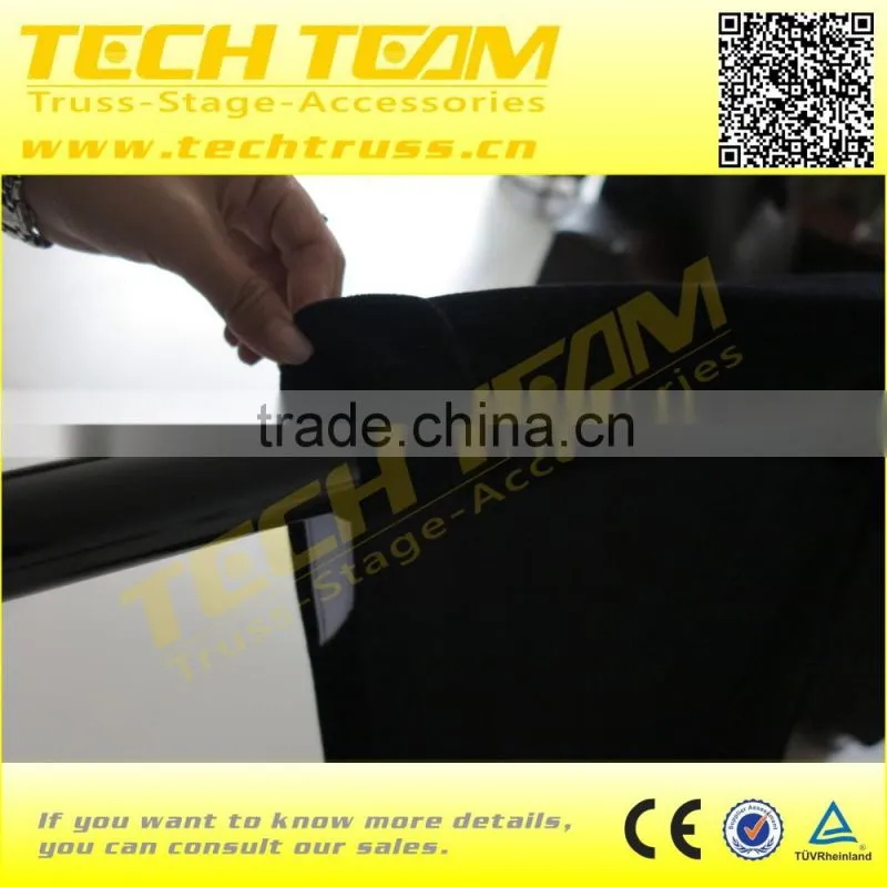 1.3m-2.1m Telescopic Cross-Bars Backdrop Pipe&Drape For Wedding Party