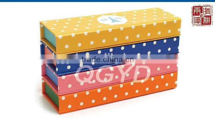 manufacturer custom logo printed gift box for pens