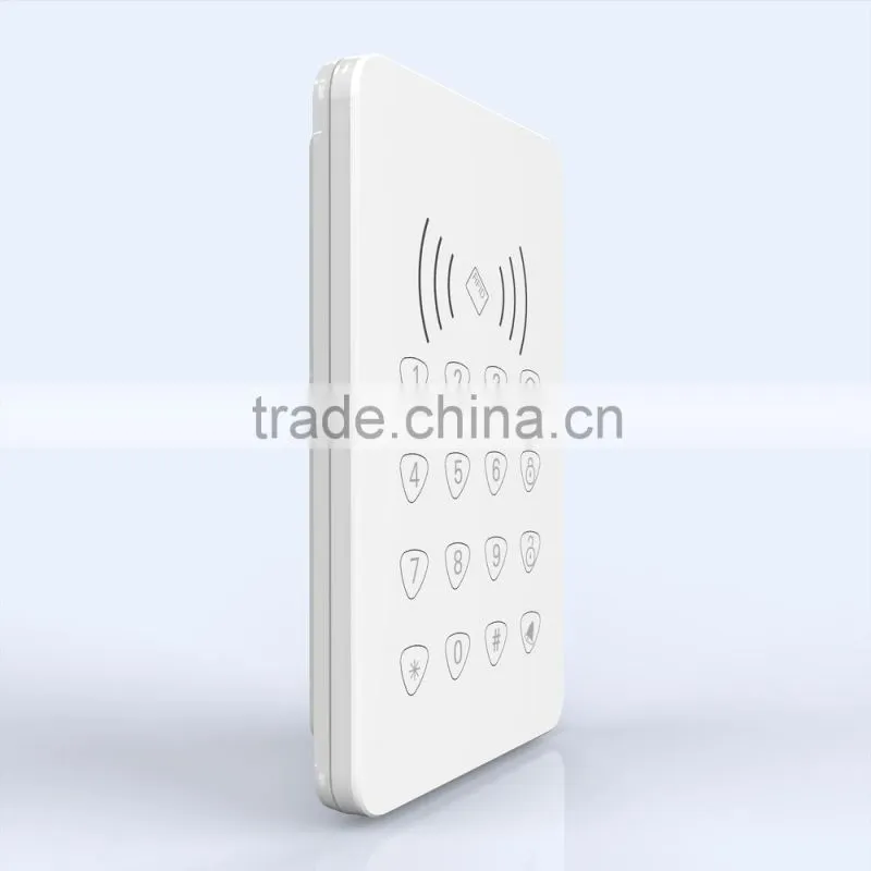 Wireless 4X4 numeric keypad with RFID Function