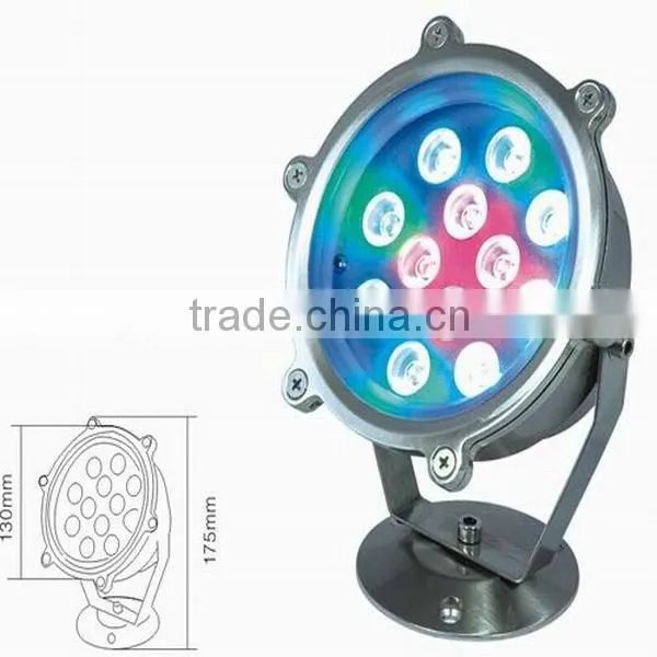 High power RGB led underwater light 10w fountain light