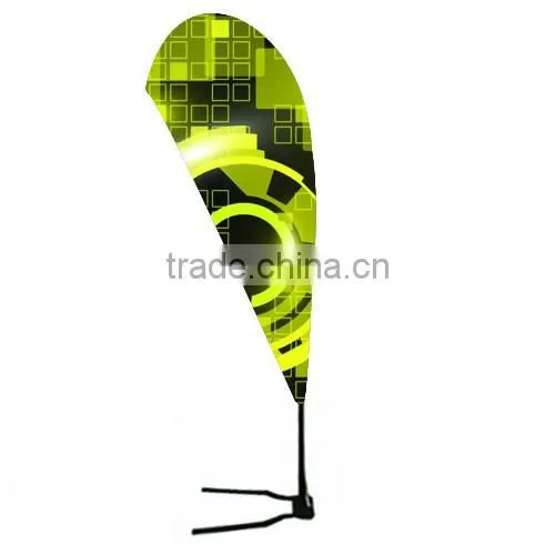 EZ new style economic beach flag with varieties base