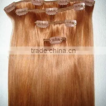 BEST QUALITY human clip hair extension, more style available
