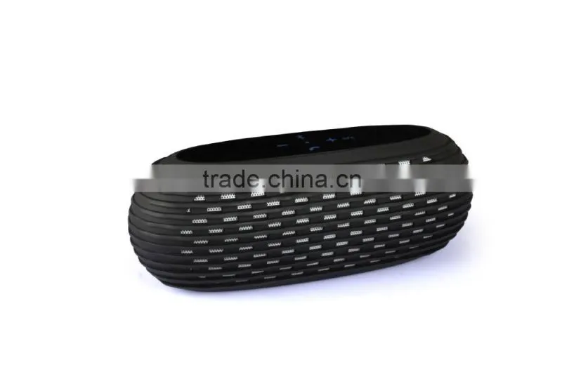 2015 top selling 6w portable speaker touch screen bluetooth NFC speaker
