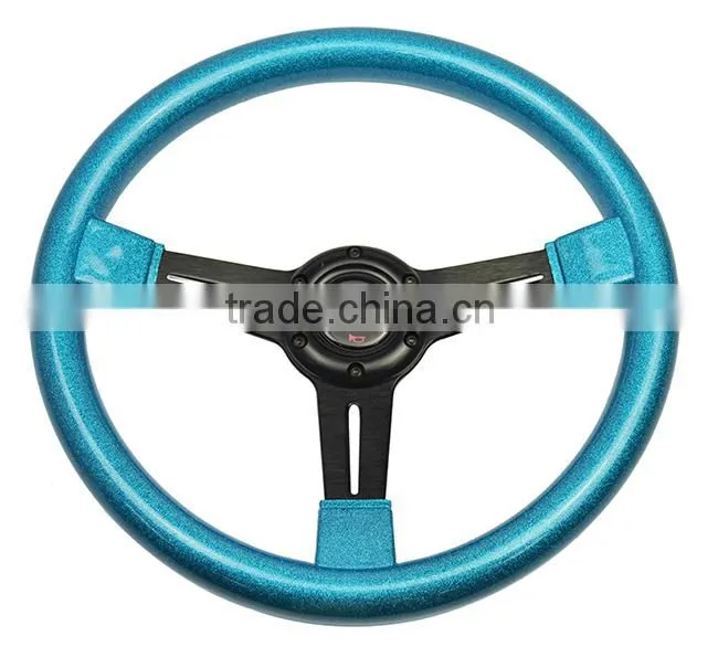 Universal ABS racing leather steering wheel