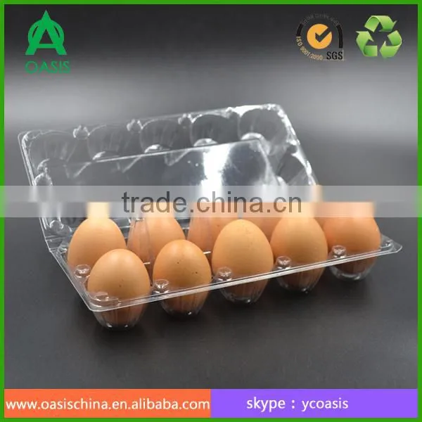 6 8 10 caves clear xplastic egg tray box