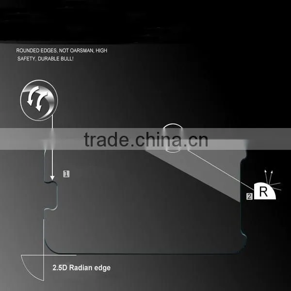 customized packing tempered glass screen protector for mobile phone