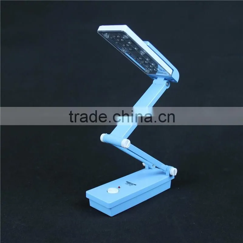 New Arrival LED Table Desk Lamp Plastic Rechargable Energy Saving Powerful Traditional Style