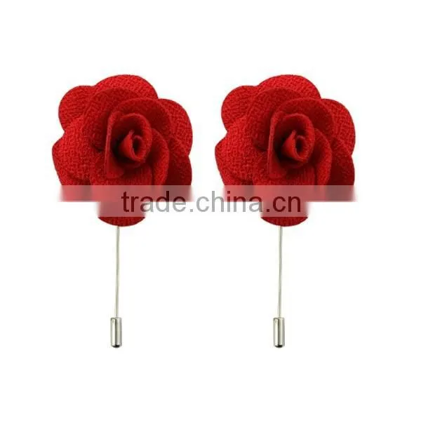 Handmade organza ribbon flower