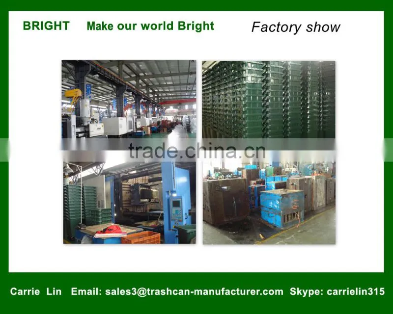 plastic wheelie bin 100L/120L/240L/360L plastic outdoor garbage bin
