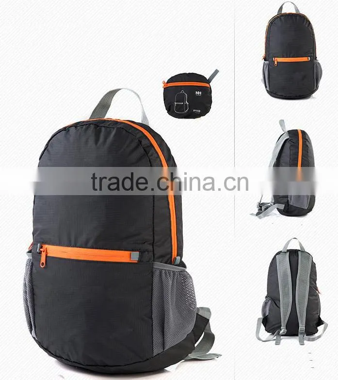 2015 High Quality Sport Nylon Backpack, Waterproof Foldable Backpack