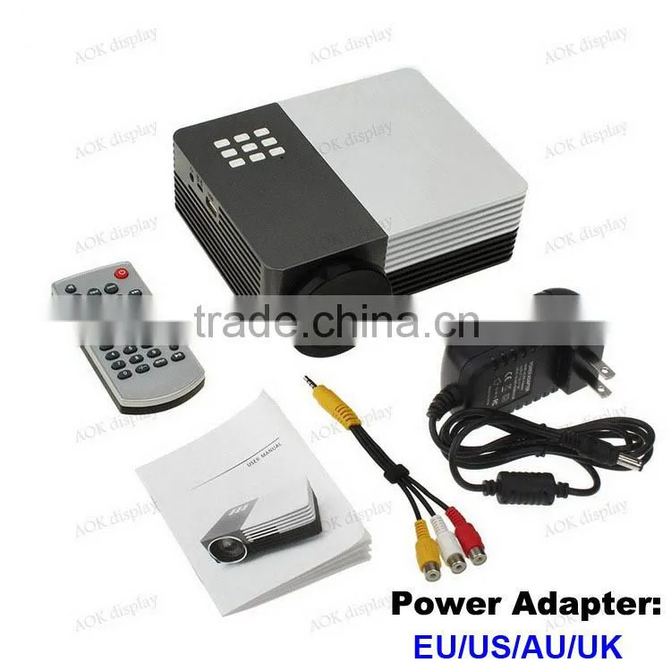 GM50 New arrival Portable multimedia projector mini video Projector home theater HDMI VGA AV SD LED Projector cube projector