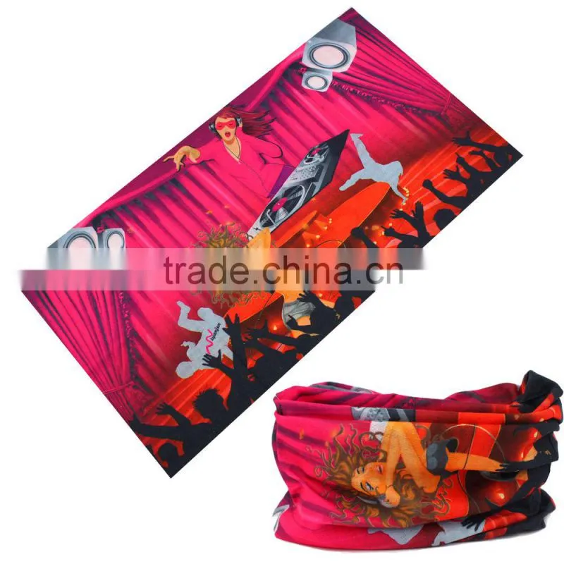 2016 high quality free sample multifunctional bandana