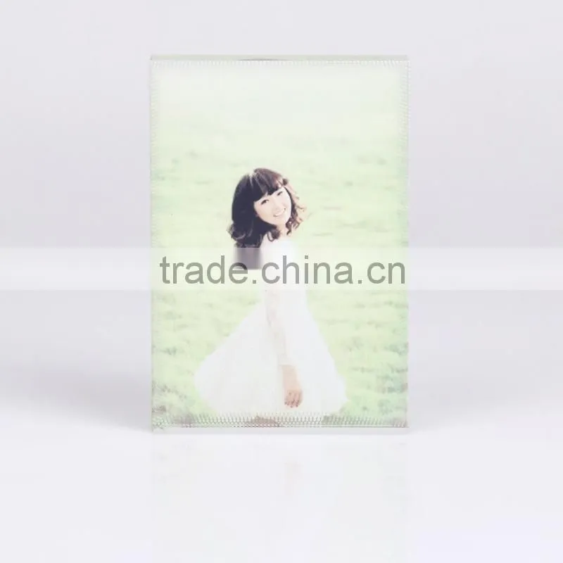 High quality crystal photo frame for sublimation printing