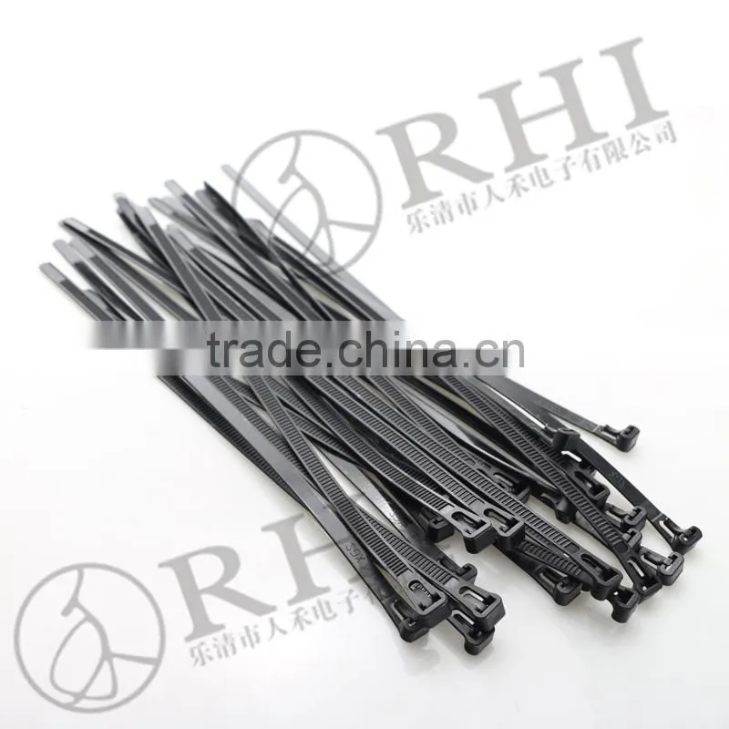 RHI high temperature plastic reusable numbered cable ties