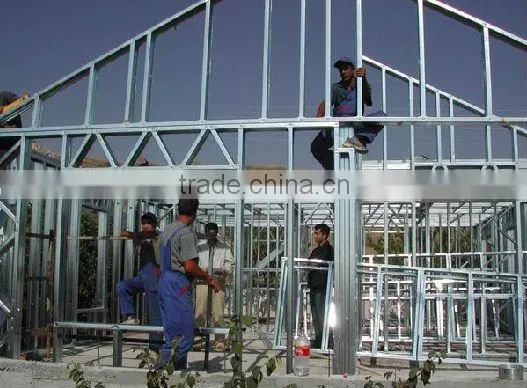 Prefab Villa Building/House/Cattage/Hotel/Restaurant with Flat Roof