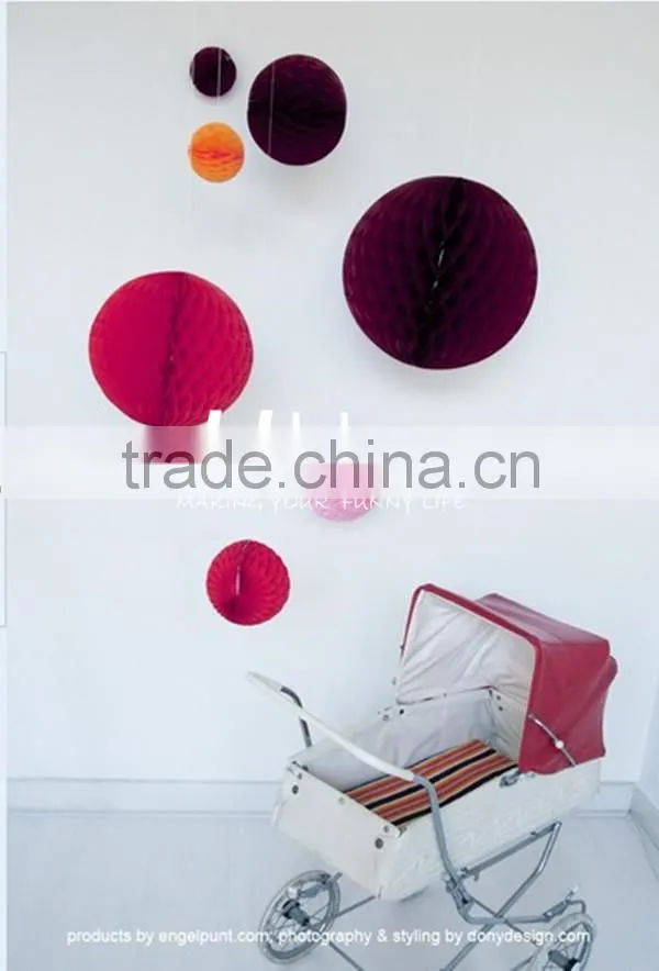 Tissue birthday decoration ball indian wedding party favors spanish party favors tissue paper tassel garland