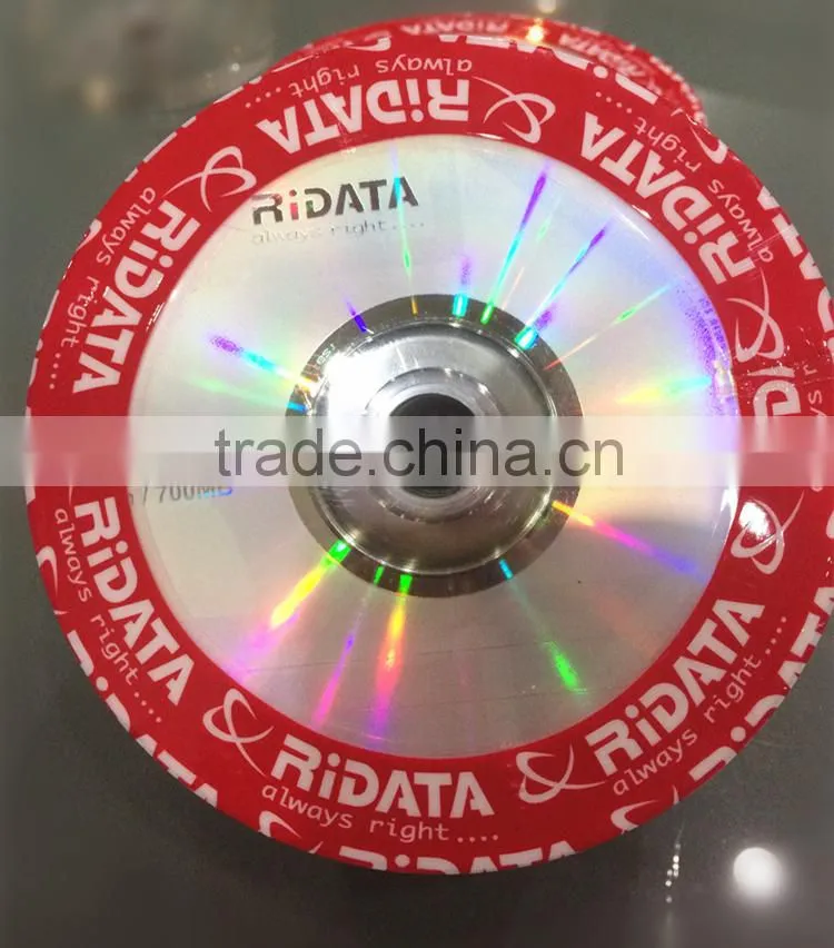 factoy offer any color print 700mb blank cdr with data duplication