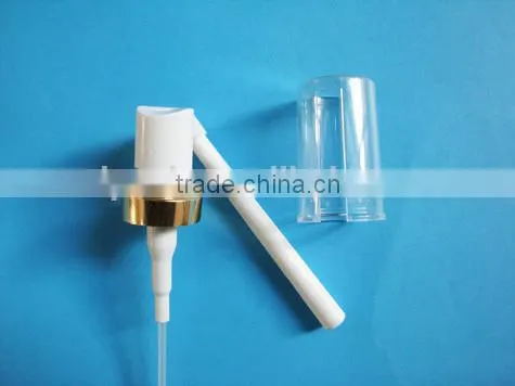 aluminum throat sprayer, 18mm 20mm plastic medicine sprayer