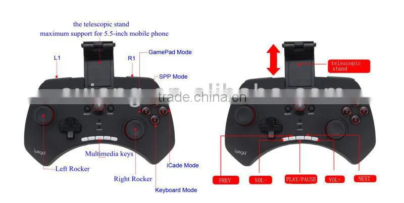 ipega wireless android bluetooth game controller