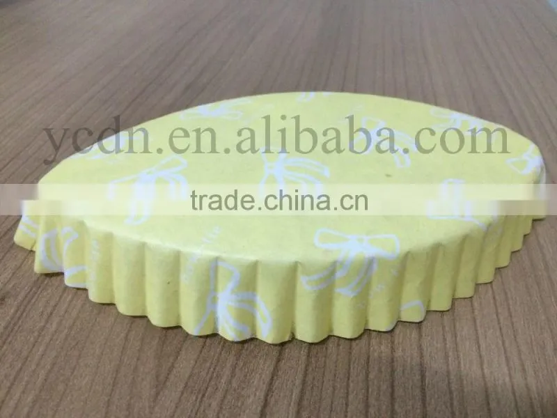 tree leaf shape Greaseproof Paper muffin cake cup for Packing