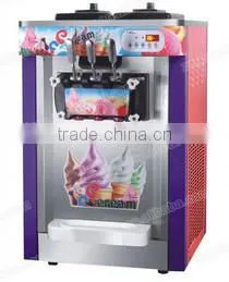 Stainless steel commercial 3 flavors Soft Serve Ice Cream Machine/Ice cream maker
