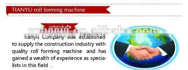 hot sale colored steel sheet bending machine
