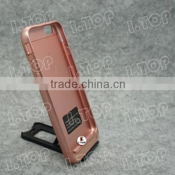 Thin Battery Case For iPhone 6 6S Battery Case with Stand