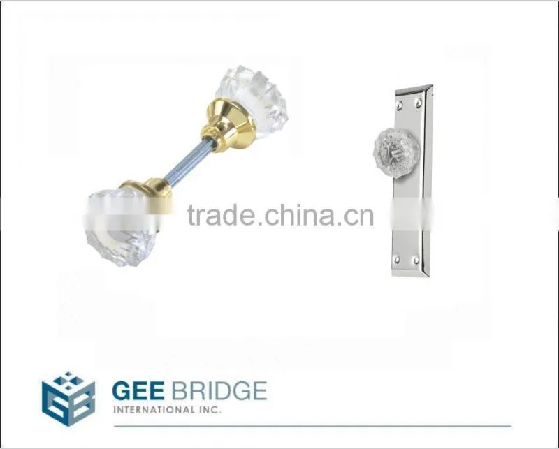0105015 Glass Door Cabinet Passage Knob Set