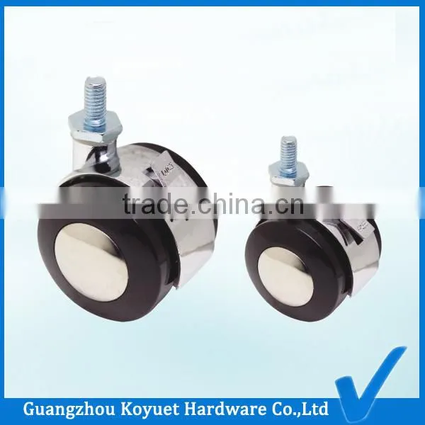 Modern Wholesale Factory Directly Free Sample Metal Screw Brake Normal Furniture Caster and Wheel