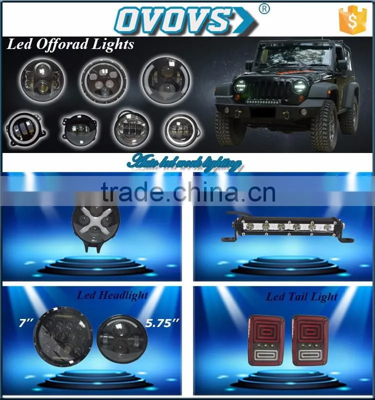 ovovs Top quality 12W silver C-ree led motorcycles lamp 12V with spot light