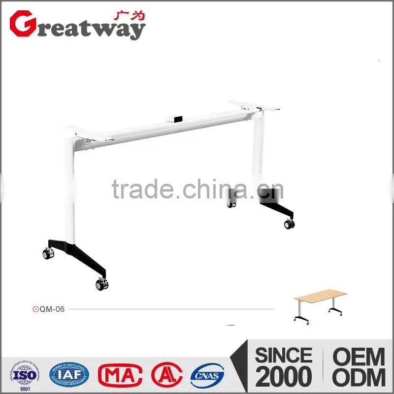training room used metal folding desk leg