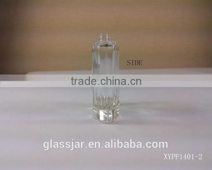 High quality glass perfume bottle