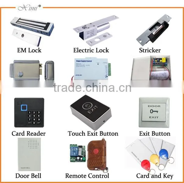 Control 4 doors one way fingerprint control panel access controller free sdk multi-Card opening automatic door control board