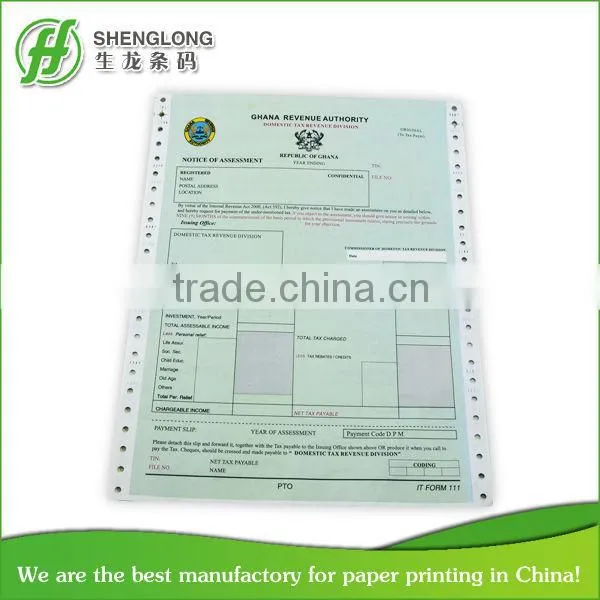Paybill receipts printing