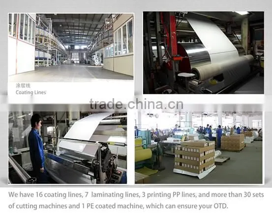 china made product 7085 satin self adhesive lamination pvc film, semi-matt cold lamination film