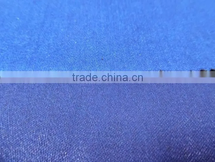 stain finished cotton/spandex,cotton/poly denim fabric stocklot PE12-D1605608