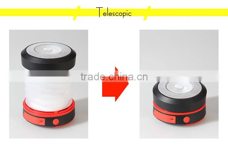 Hot Mini Telescopic Multifunction Protable Lantern with Hanging Camping Latern and Home Camping Lantern