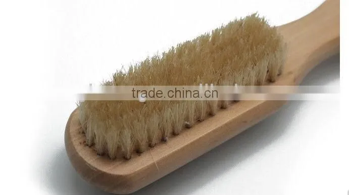 High quality wooden nail brush with pumice stone