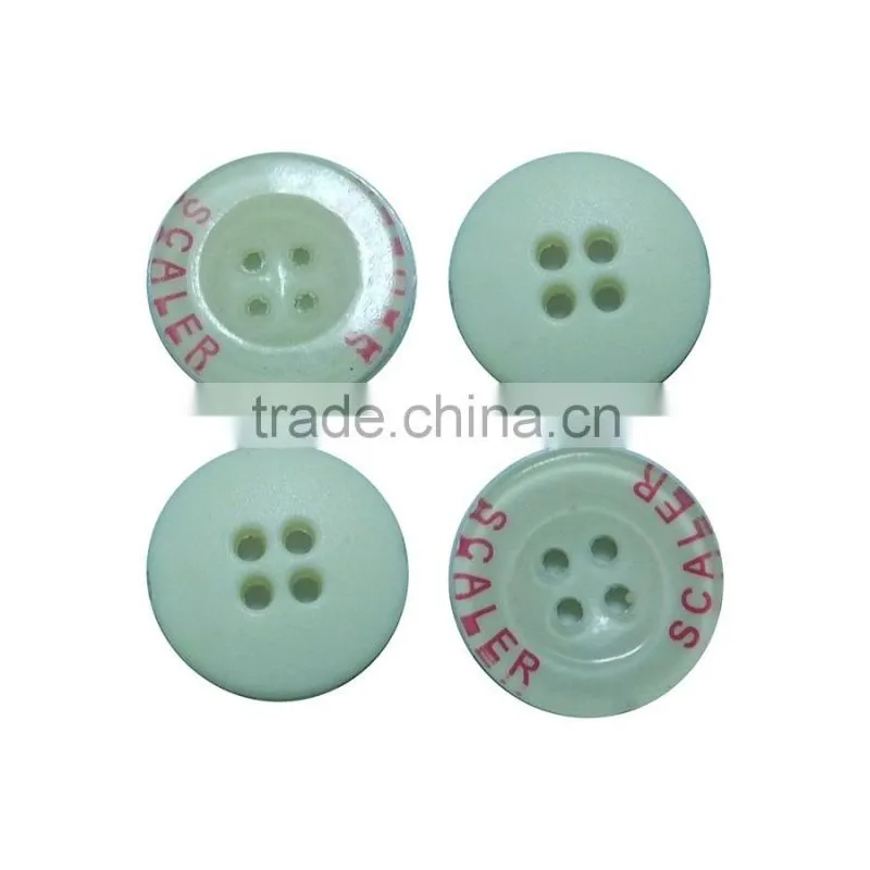 Recycled plastic garments buttons for childrens sweaters