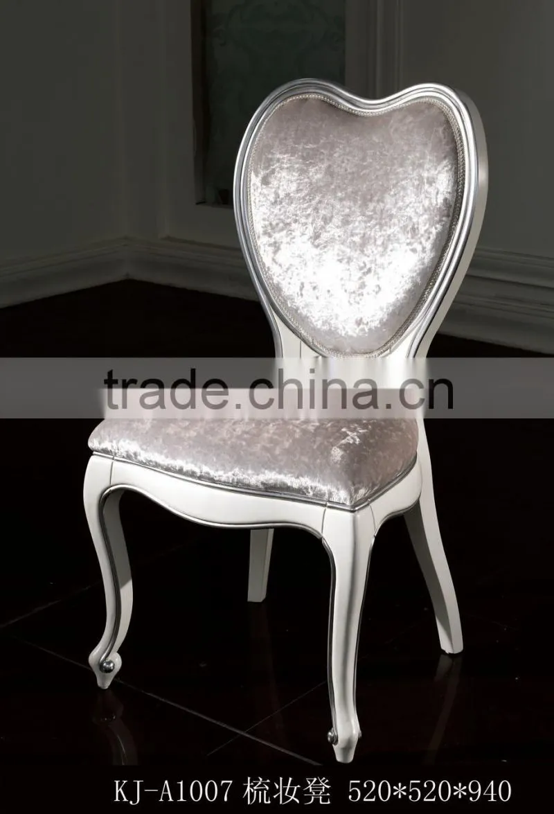 Manufacturer direct supplier Modern elegant France type bedroom furniture Bed Bedside table Wardrobe Dressing table Bench