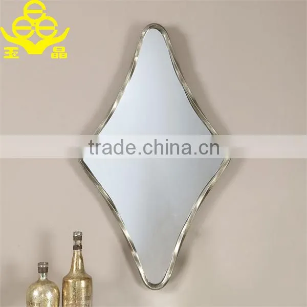 beveled edge mirror glass decoration wholesale