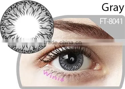 New 17mm 1 year big diameter made in korea Lucille Ivy cheap contact lenses from china