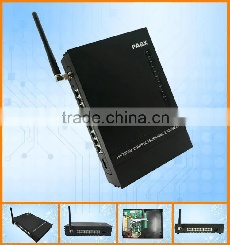 8 channels 1 SIM card GSM wireless PABX PBX MS108-GSM