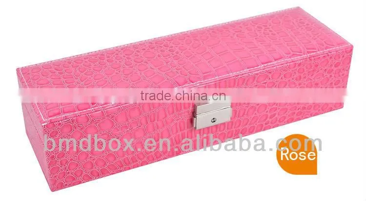 Hot Sale Rectangular Leather Watch Boxes For Women