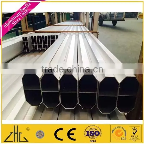 Wow!!!6063T6 powder coated aluminium profile extrusion to make door and window frame, u channel aluminium bottom frame for glass