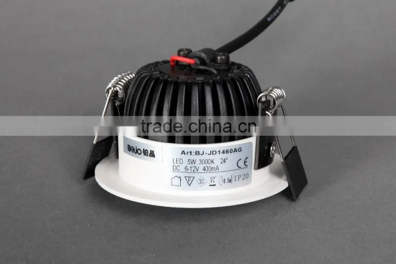 Mini spot light 5w adjustable led spot light with nice light pipe