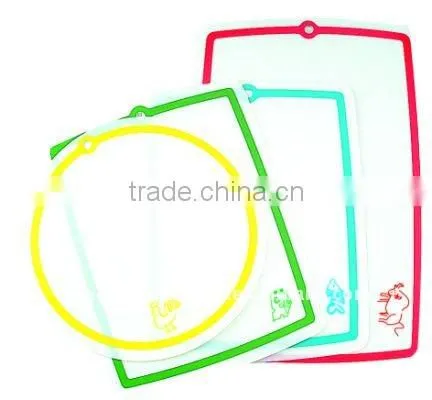 plastic chopping mat/flexible cutting board