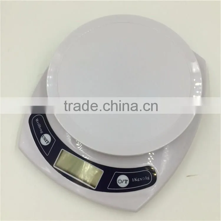 Weiheng Pronto Digital Multi-function Kitchen and Food Scale, Elegant White